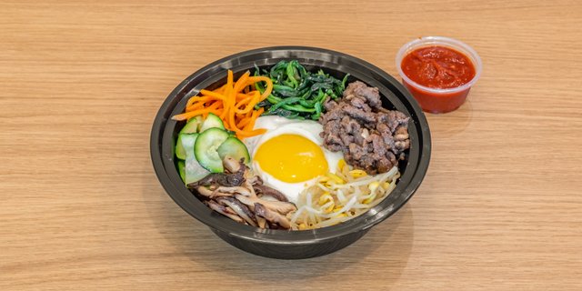 Beef Ribeye Bulgogi Bibimbap Bowl Boxed Lunch