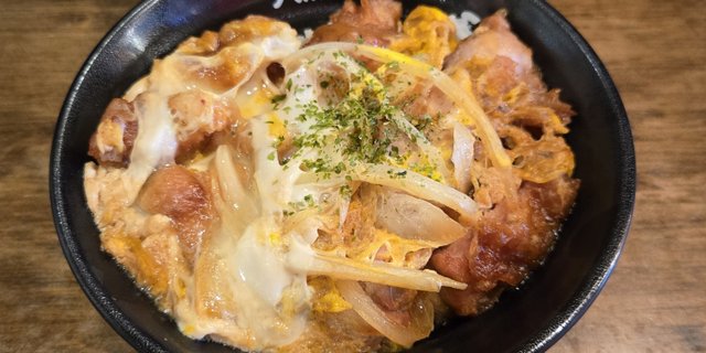 Chicken Karaage Egg Bowls