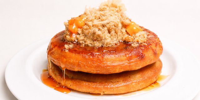 Pancake Chili & Pork Floss