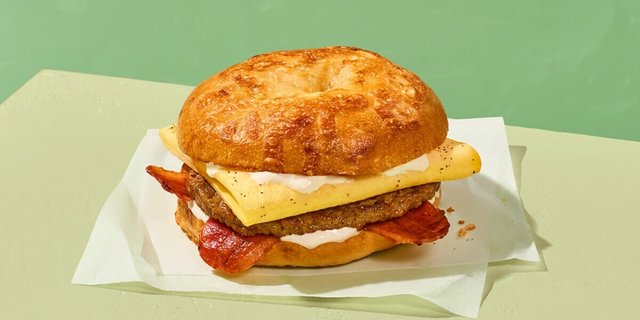 Farmhouse Duo Asiago Bagel Stack