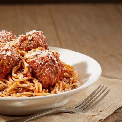 Individually Packaged Jumbo Spaghetti And Meatballs