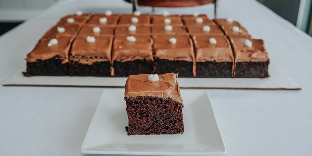 Homemade Sheet Cake