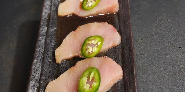 Hamachi Crudo