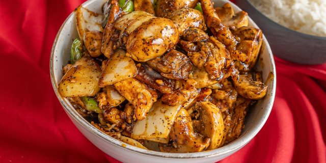 Black Pepper Chicken