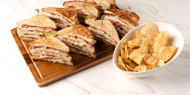 Turkey Club Sandwich Platter