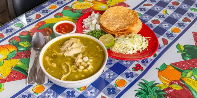 Chicken Thigh Pozole Soup