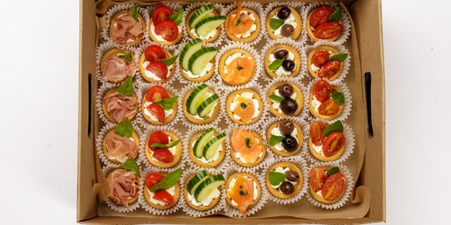Mixed Baby Tart Platter