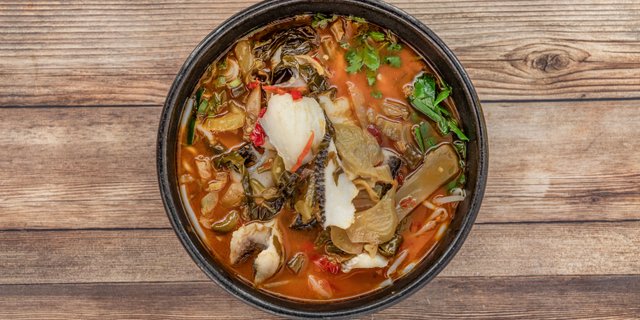 Fish Chinese Sauerkraut Rice Noodle