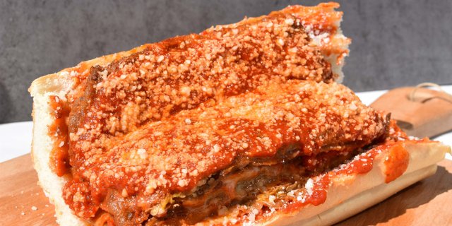 Italian Eggplant Sandwich