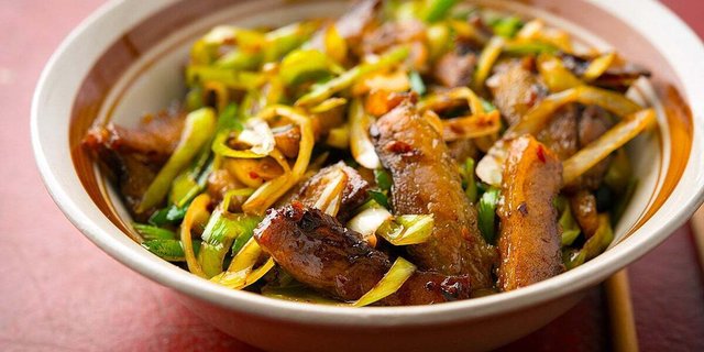 Szechuan Pork Stir Fry Lunch