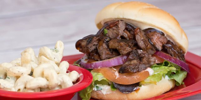 Char-Grilled Steak Sandwich