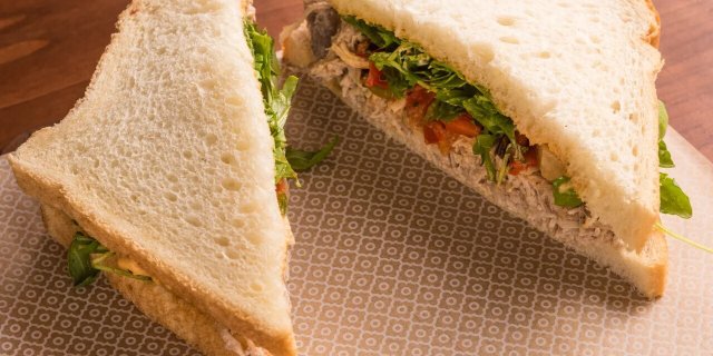 Jerk Chicken Salad Sandwich