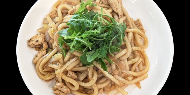 Chicken Yakiudon