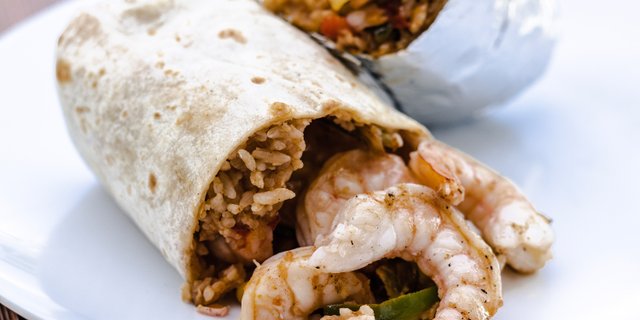 Shrimp Burrito
