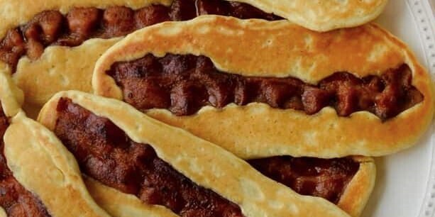 Bacon Pancake Dippers
