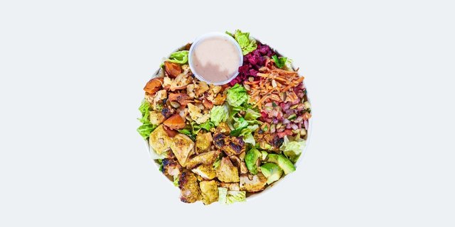 Chicken Tikka & Avocado Salad Bowl