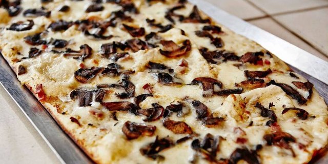 Black Truffle Roman Pizza