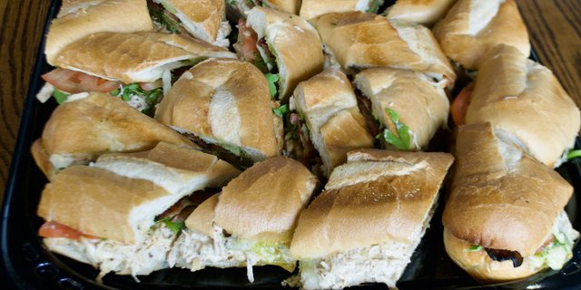 Pulled Chicken & Bacon Sandwiches