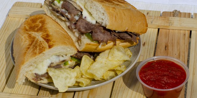 Philly Cheesesteak Sandwich