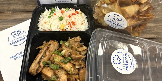 Individual Bourbon Chicken