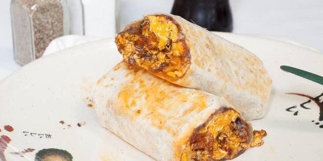 Chorizo Breakfast Burrito