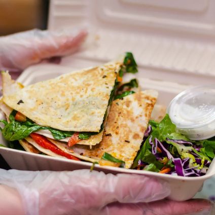 Vegetarian Gozleme