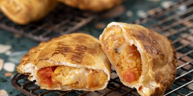 Eggplant Parmigiano Empanada