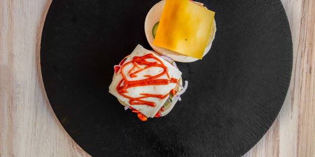 Chicken Masala Burger