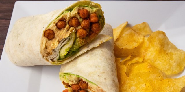 Schug Hummus Wrap