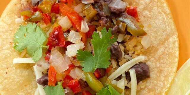 Vegetarian Tacos (3 Tacos)