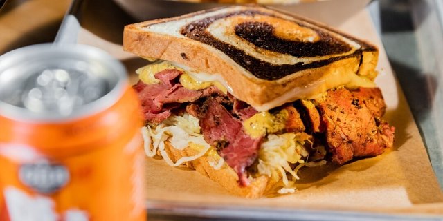 Pastrami Brisket Sandwich