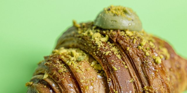 Fresh Handmade Pistachio Croissant