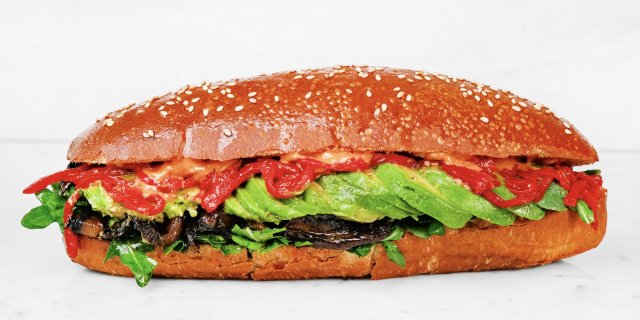 "Mágico" Mushroom & Avocado Sandwich Box