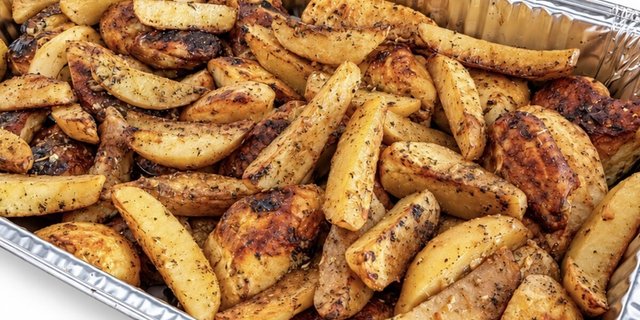 Baked Chicken Oreganata