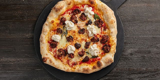 Polpetle & Ricotta Pizza