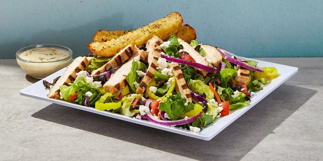 Greek Salad w/ Chicken Boxed Lunch