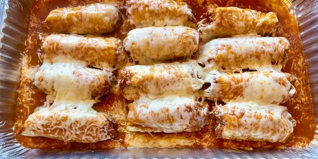 Enchilada-Style Chicken Tamales