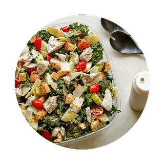 Large Kale Chicken Caesar Salad Platter