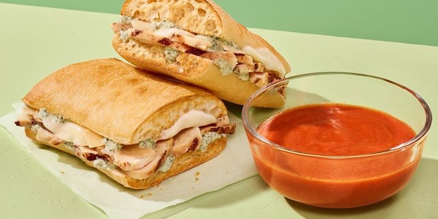 Chicken Pesto Ciabatta Dipper Boxed Lunch