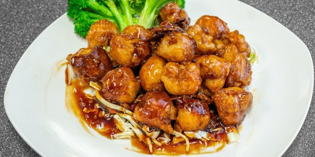 Meatless Orange Chicken