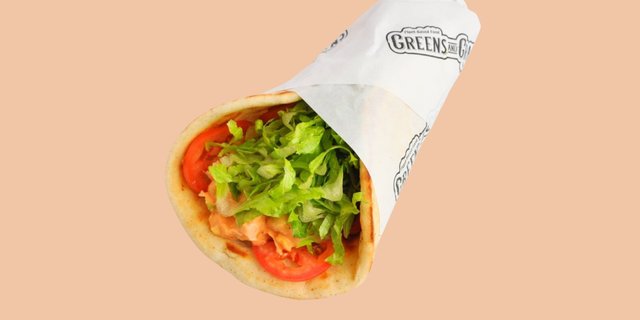 Buffalo Ranch Chickpea Pita