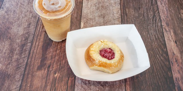 #1 - Coffee 12oz / Fountain Drink 24oz & 1 Savory Kolache