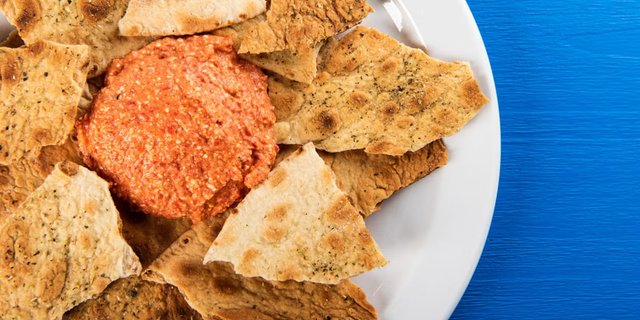 Pita Chips & Dip