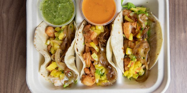 Wild Shrimp Taco Boxed Lunch