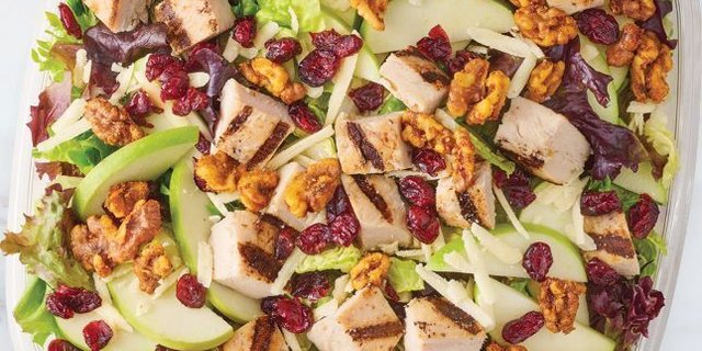 Gluten Friendly Chicken, Apple, Walnut Salad