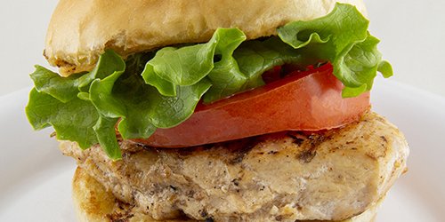 Grilled Chicken Burger Bar