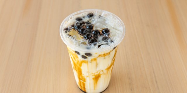 Brown Sugar Milk w/ Boba