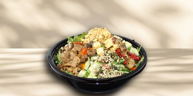 Ancient Grains, Grilled & Fresh Veggies Bowl
