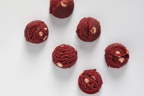 Red Velvet Cookie Bites