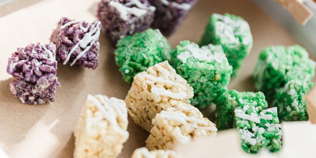 Pandan Rice Krispie